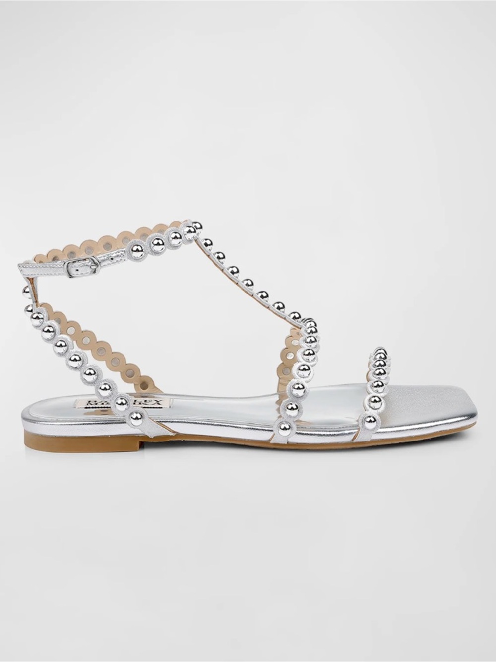 NWOT Badgley Mishka Cami Embelished T-Strap Sandals Size 8.5